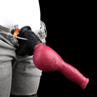 Gode gonflable de taille réglable Plug anal fantaisie pour femmes masturbateurs gode loup éjaculant