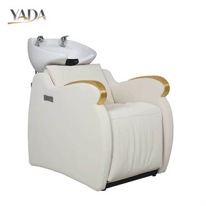 Ultimate Salon Set Hydraulische Stylingstoel LED Spiegel Shampoo Bed met Chirurgisch Stalen Onderstel - Product Image 4