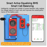 Daly bms 3S-32S 10A -500A avec équilibreur actif max à 1A smart Blue tooth BMS pour batterie lithium ion nouveau
