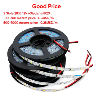 Tira de LED SMD <span class=keywords><strong>2835</strong></span> de 6 mm, 3 oz, en Zigzag, Flexible, 60 LED, <span class=keywords><strong>120</strong></span> LED, 12 V, 24 V, Tipo S, Tira de Luz LED en Zigzag <span class=keywords><strong>2835</strong></span>, Precio Económico - Product Image 6