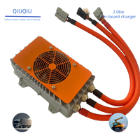 Chargeur embarqué 24V 60A 2KW à succès avec entrée 12V et sortie 72V compatible 220VAC