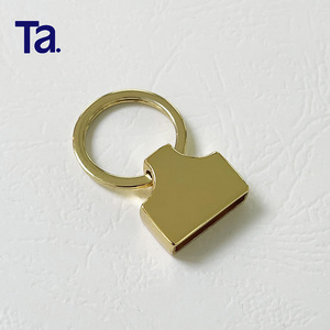 ANAI Porte-clés en métal gravé personnalisé en cuir, alliage de zinc, avec clip pour cuir, logo gratuit, vente chaude - Product Image 5