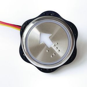 Piezas de repuesto para ascensor, botón de interruptor de ascensor de acero inoxidable, botón pulsador para ascensor <span class=keywords><strong>KONE</strong></span> - Product Image 3