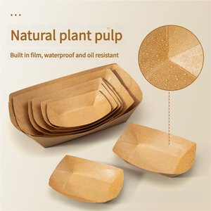 Boîte rigide en papier kraft biodégradable et recyclable avec logo personnalisé, fermeture magnétique, qualité alimentaire, pour sushis, chips, nouilles, bébé - Product Image 5