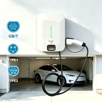 Nouvelle station de recharge domestique Type 2 Wallbox EV 22KW, station de recharge rapide pour véhicules électriques, Wallbox EV 32A AC