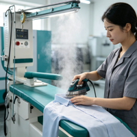 Machine à repasser commerciale Tolcat, table à repasser multifonctionnelle avec source de vapeur, machine de pressage efficace