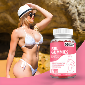 תמצית שורש מאקה מיצרן מקורי (OEM) בתווית פרטית, להגדלת ירכיים, צמיחת ישבן, שיפור צורת הישבן, 100% טבעי, סוכריות גומי BBL לישבן - Product Image 2