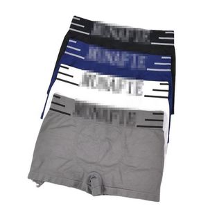 กางเกงในชาย Munafie ผ้าไนลอน พิมพ์ลายตัวอักษร สวมใส่สบาย นุ่ม ยืดหยุ่นดี - Product Image 1