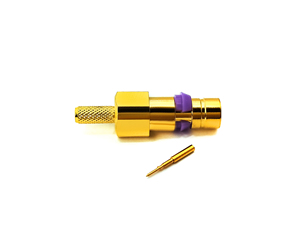 Connecteur RF <span class=keywords><strong>BT43</strong></span> type broche mâle à sertir droit pour prise de câble coaxial BT3002 - Product Image 4
