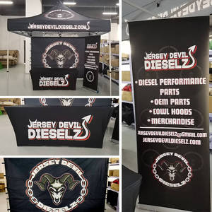Tente pliante personnalisée pour l'extérieur, avec logo, pour salons professionnels, grand format, 10 <span class=keywords><strong>x</strong></span> 10, auvent pour la restauration - Product Image 4