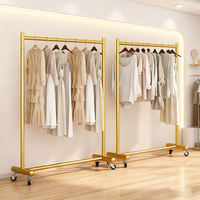 Présentoir de magasin de vêtements MR01 facile à installer Présentoir de vêtements pour femmes Présentoir de vêtements Supports amovibles en acier durable