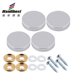 Cubiertas decorativas para espejos Haidibosi, tapas de tornillos de cobre para fijación de azulejos, diseño minimalista, fácil instalación - Product Image 1