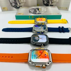 2024 Hot Sale Reloj Special OEM ODM Smartwatch Z85 Max Private Logo Custom Box 3 Straps Bands NFC Game Amoled Smart Watch Z85max