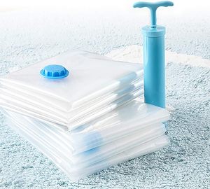 Double Tier PA+PE Material Waterproof Vacuum <b>Storage</b> Bag for Clothing Bedding <b>Shoes</b>-Household Organizer - Product Image 4