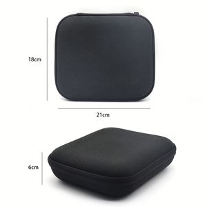 Étui de transport et de protection haut de gamme personnalisé en PU et EVA, étanche, avec fermeture éclair, pour décanteur à vin et outils - Product Image 1
