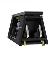 Support multifonctionnel pour haltères, kettlebells et barres de traction, pour entraînement complet à domicile, avec résistance réglable