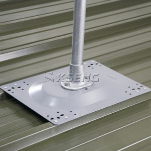 Barandilla de seguridad para techo, protección de bordes, pasamanos, sistema de barandilla para techo con puerta de seguridad para techos corrugados - Product Image 6