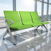Banc d'attente d'aéroport 2, 3 ou 4 places, banquette de salon, sièges publics pour hôpital, banque, hall d'entrée, salle d'attente