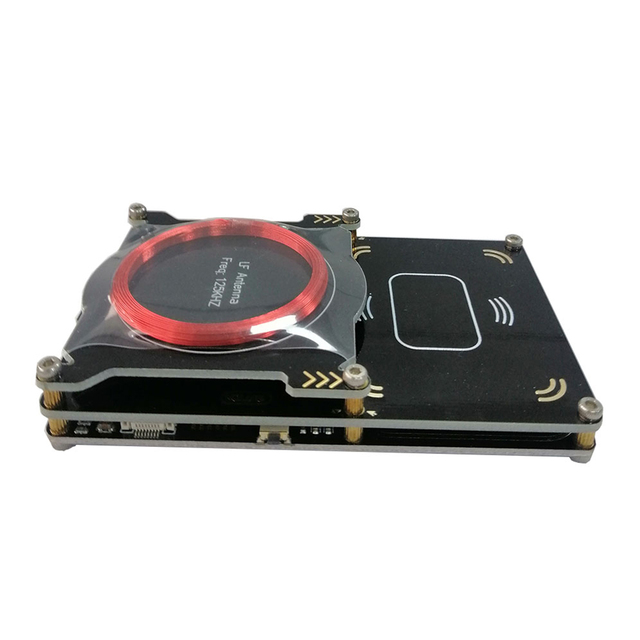Proxmark3 RDV4 Reader Easy V3.0 RDV4 Kit with 512KB Memory High-Frequency RFID Reader Writer & Decoder USB Card Reader