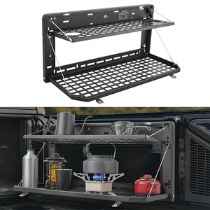 Table de hayon pliable double couche Ambull Factory Wholesale Molle Panel pour Jeep Wrangler JL 2019 - Présent - Product Image 1