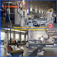 Pemisah Debu Serbuk Gergaji Kayu Multistage Cyclone Tanpa Bahan Habis Pakai, Efisiensi Pre Filter Multi Tabung Dua Tahap untuk Industri