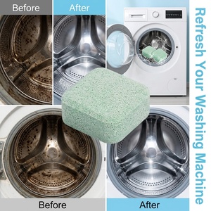 <span class=keywords><strong>Solution</strong></span> d'entretien écologique pour lave-linge à chargement frontal et à chargement par le haut, comprimés nettoyants pour lave-linge - Product Image 5