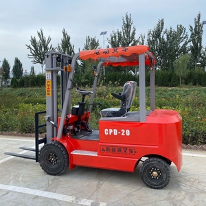 Chariot élévateur à contrepoids électrique 3 tonnes, batterie lithium, hauteur de levage 6m, pour entrepôt industriel - Product Image 4