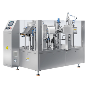 Automatische Seifenflüssigkeits-Abfüll- und Verpackungsmaschinen für Doypack-Beutel Vorgefertigte Beutel-Verpackungsmaschine - Product Image 6