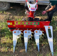 Nouvelle moissonneuse autopropulsée pour luzerne et herbes aromatiques avec plateforme de coupe micro-tilleuse