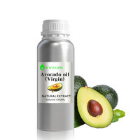 Huile d'avocat biologique pure, huile essentielle extra vierge pour la peau, les ongles, les cheveux et le corps, 100% pure, naturelle, pressée à froid, non raffinée