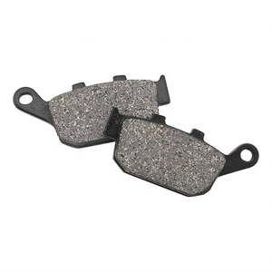 Plaquettes de frein arrière hybrides céramique-métalliques ZBY sans amiante, 3% de poudre de cuivre, pour scooter/moto Kawasaki NT <span class=keywords><strong>650</strong></span> XL - <span class=keywords><strong>Z</strong></span>-863 - Product Image 4