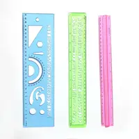 WHOLESALE BAZIC RULER 2PC LETTERING STENCIL SOLD BY CASE – Wholesale  California