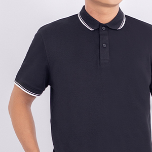 Fábrica de Camisetas Polo de Alta Gama en Vietnam que Utiliza Material de Mezcla de Algodón Sostenible, Perfecto para Venta al por Mayor Internacional B2B - Product Image 5