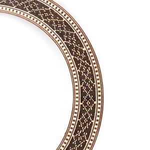 B-42 92*16*0.8mm bois incrusté <span class=keywords><strong>guitare</strong></span> classique Soundhole Rosette <span class=keywords><strong>pour</strong></span> pièces de <span class=keywords><strong>guitare</strong></span> - Product Image 5
