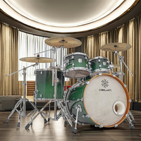 HAILUN Yanchanghui Tambour en bois de cerisier de qualité professionnelle Percussion de haute qualité avec anneaux de tonalité intégrés Usine directe BON MARCHÉ