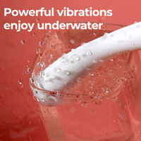 Neues Design Doppelkopf-Vibrator G-Punkt Klitoris-Stimulation Nippel starker Schock Masturbator Stift Vibrator Sexspielzeug für Damen