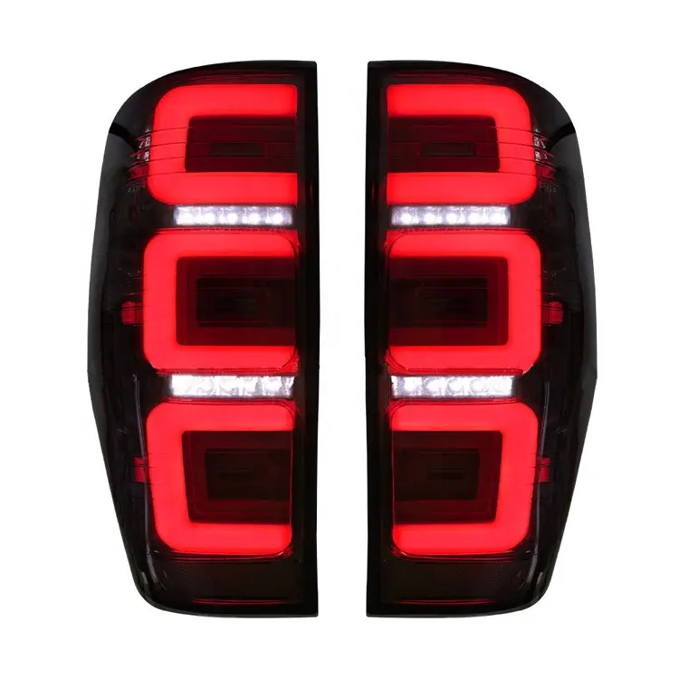 LED Tail Light For Ranger 2012-2021 Smoked Rear Tail Lamp T6 T7 T8 Model