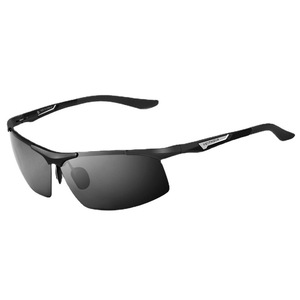 Veithdia Men's Aluminum Magnesium Sunglasses Polarized UV400 Outdoor Sports Fishing Cycling Driving Black 6562 - Product Image 5