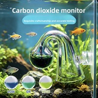 Détecteur de CO2 pour aquarium, instrument de surveillance en temps réel de la concentration en CO2 dans les aquariums plantés et les bacs écologiques pour poissons.