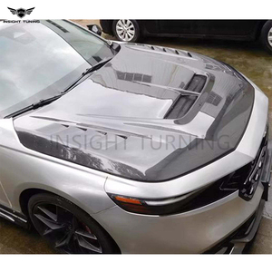 Cofano in Fibra di Carbonio di Alta Qualità per Honda <span class=keywords><strong>Civic</strong></span> FL5 <span class=keywords><strong>2022</strong></span>+ Aggiornamento a Stile V Kit Carrozzeria Auto Kit di Conversione Cofano Anteriore - Product Image 5