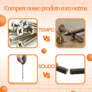 Vis <span class=keywords><strong>à</strong></span> tête cylindrique Phillips zinguée, autoperceuse, autotaraudeuse, fabrication chinoise, haute qualité - Product Image 5