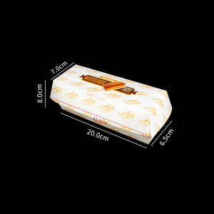 Custom Disposable Paper Packaging Fast Food Takeout Hamburger Hot dog Fried Chicken Package Box