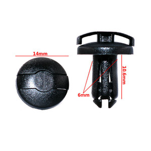 Rivet en plastique pour scooter Honda 14 mm 90683-GAZ-00 pour pièces de fixation - Product Image 1