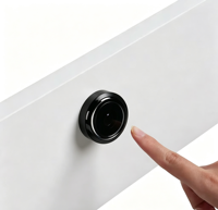 BFM232Y Sensor Sidik Jari Optik Tertanam Touch Wake TTL UART Daya Rendah 120X120 untuk Kios Kunci Pintu Kontrol Akses Cerdas