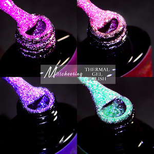 Vernis à ongles gel Aurora Opal Broken Diamond, effet dégradé changeant de couleur, pour extension d'ongles féerique - Product Image 4