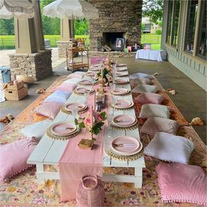 <span class=keywords><strong>Table</strong></span> de <span class=keywords><strong>pique</strong></span>-<span class=keywords><strong>nique</strong></span> en bois solide pour fête, anniversaire, Camping moderne, événement de luxe, <span class=keywords><strong>jardin</strong></span>, mariage - Product Image 1