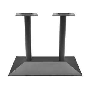 थोक सस्ते आधुनिक कैफेटेरिया दौर डिजाइन कुरसी स्टील कास्ट औद्योगिक कैफे रेस्तरां के लिए कॉफी टेबल कुर्सियां खड़ा