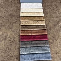 Usine directe en gros 100% Polyester Holland velours imperméable imprimé tissu d'ameublement pour Textile à la maison canapé rideau pas cher
