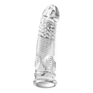 Stimolatore riutilizzabile del punto G del grano pene manica del cazzo preservativo uomini Dick Extender cazzo giocattolo del sesso per gli uomini - Product Image 6