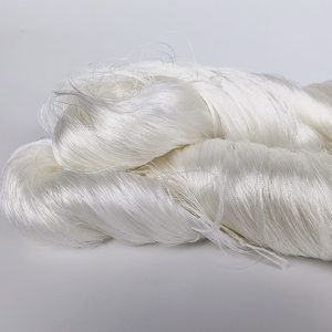 Fil à coudre en rayonne Sunray de haute qualité 150D/3, écologique, torsadé, 500/450, viscose, soie, fil en écheveaux, blanc brut, motif - Product Image 3